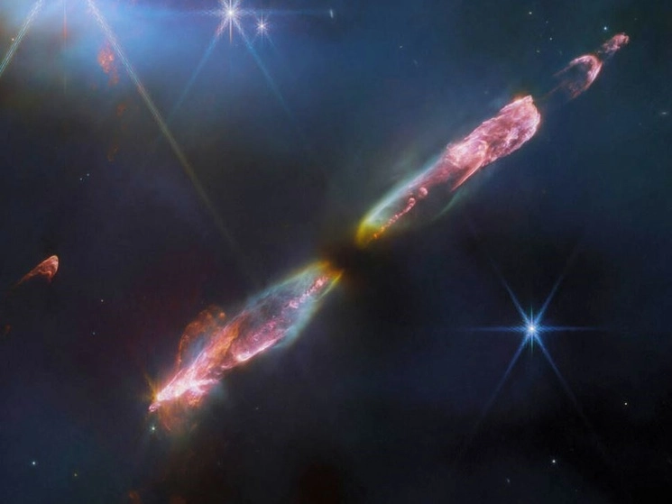 Mirada de alta resolución en infrarrojo cercano del telescopio espacial James Webb. Foto Europa Press