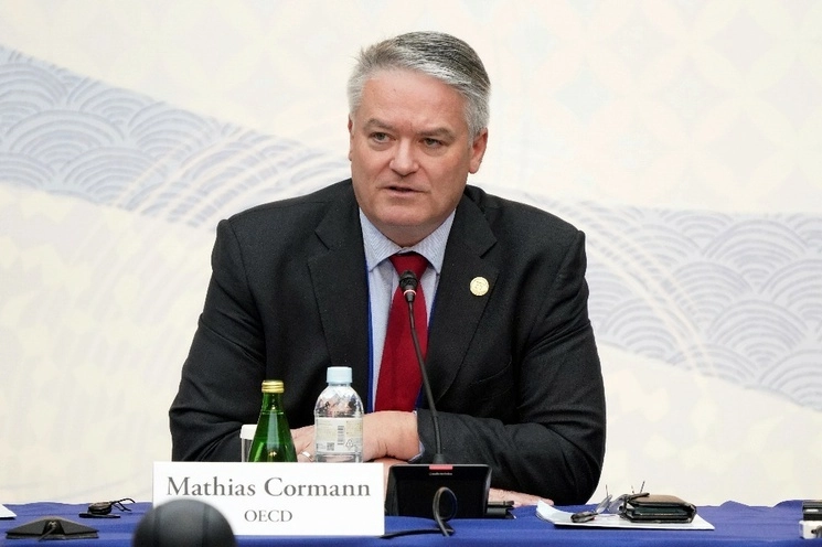 Mathias Cormann, secretario General de la OCDE. Foto Ap
