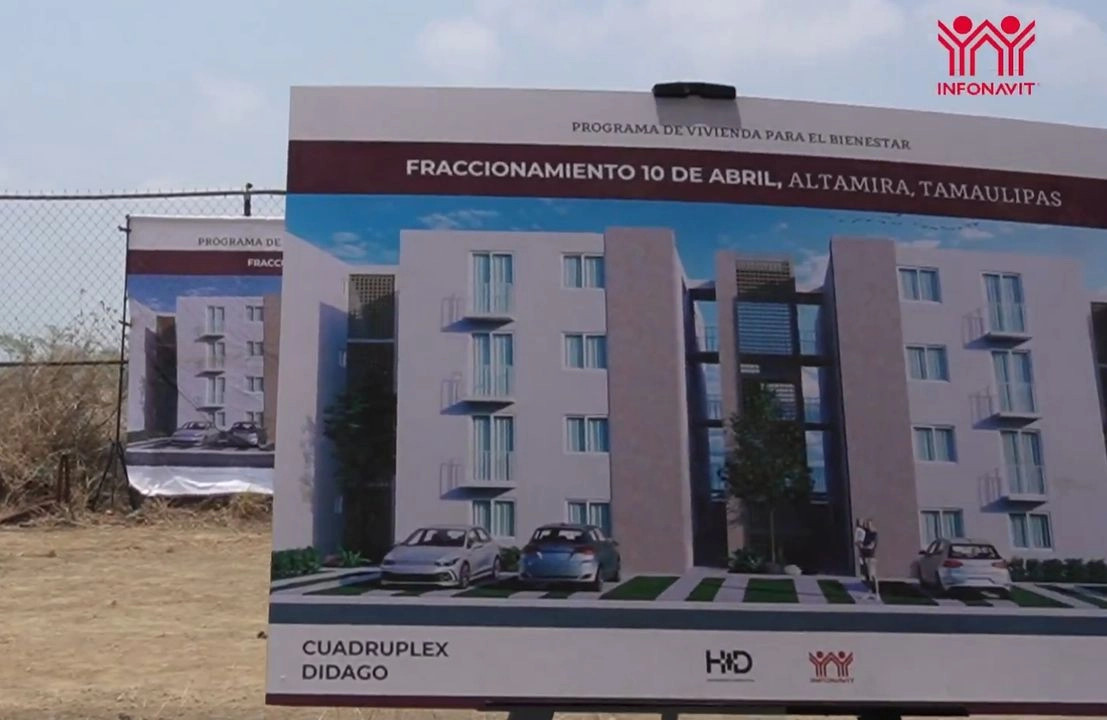 Proyecto de viviendas en Altamira, Tamaulipas. Foto