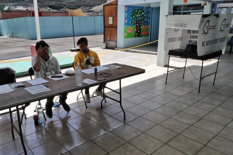 El INE tomará medidas sanitarias para celebrar elecciones en Hidalgo y Coahuila. Foto Marco Peláez/ Archivo 