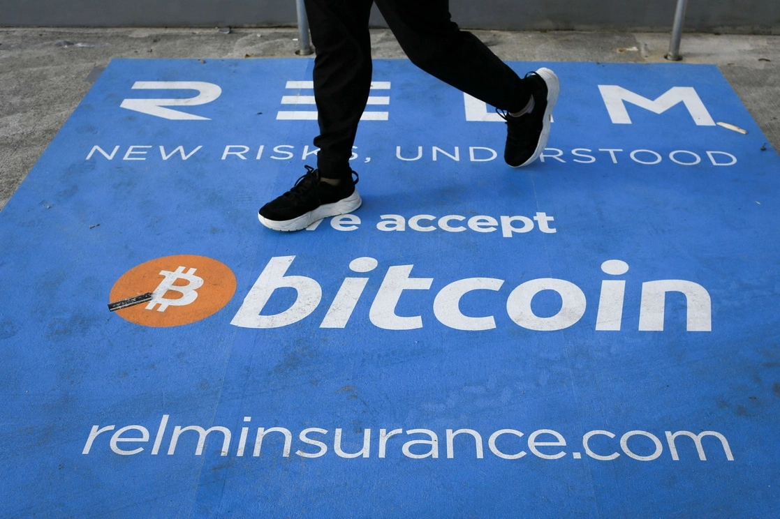 Anuncio de Bitcoin en Miami. Foto Afp