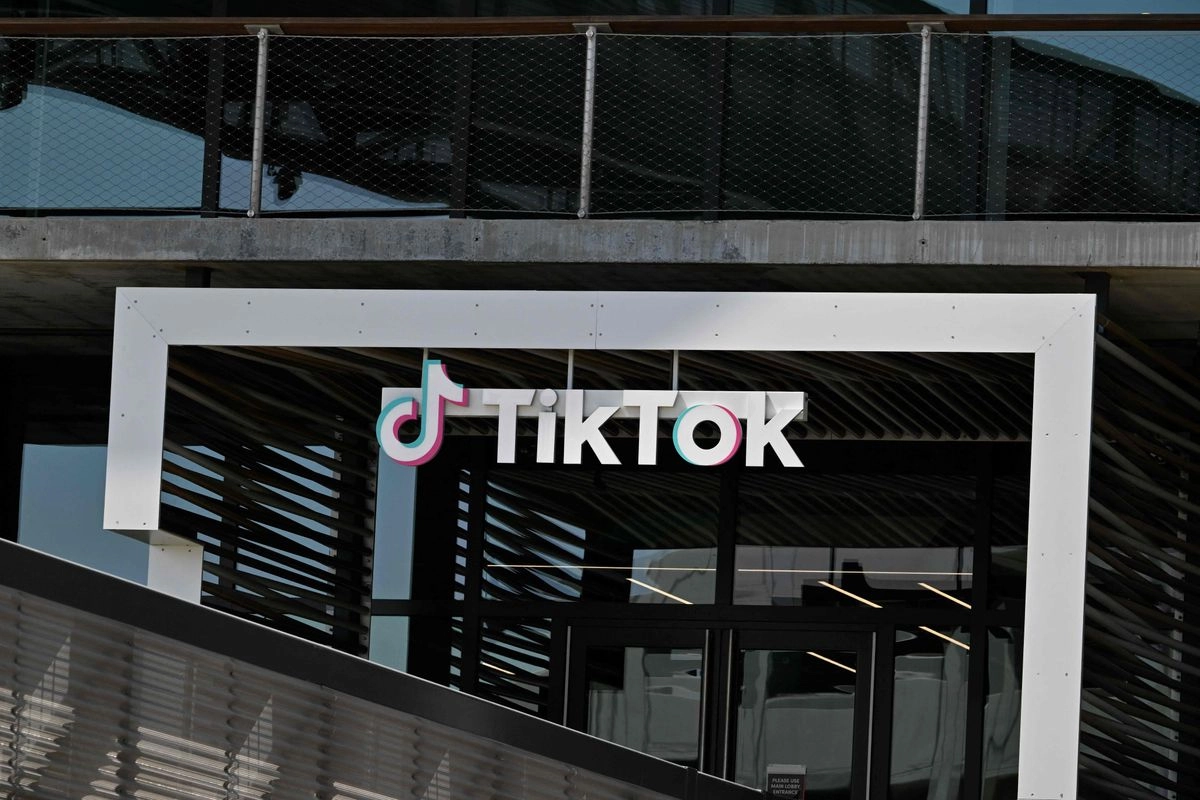 Oficinas de TikTok en Los Ángeles, el 4 de abril de 2025. Foto 