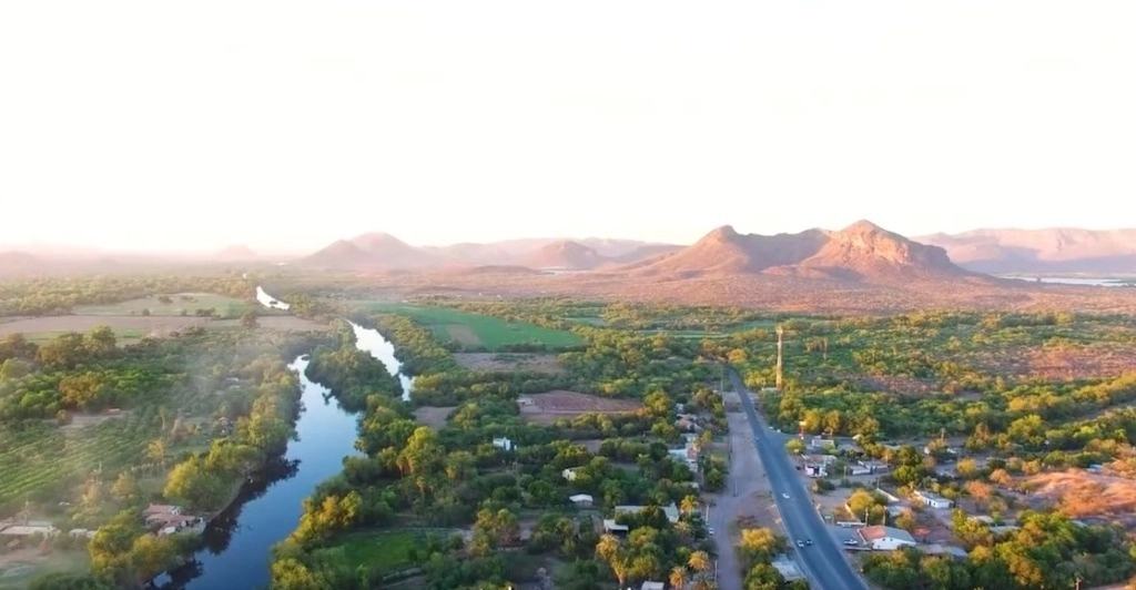 Río en Sonora. Foto Segob