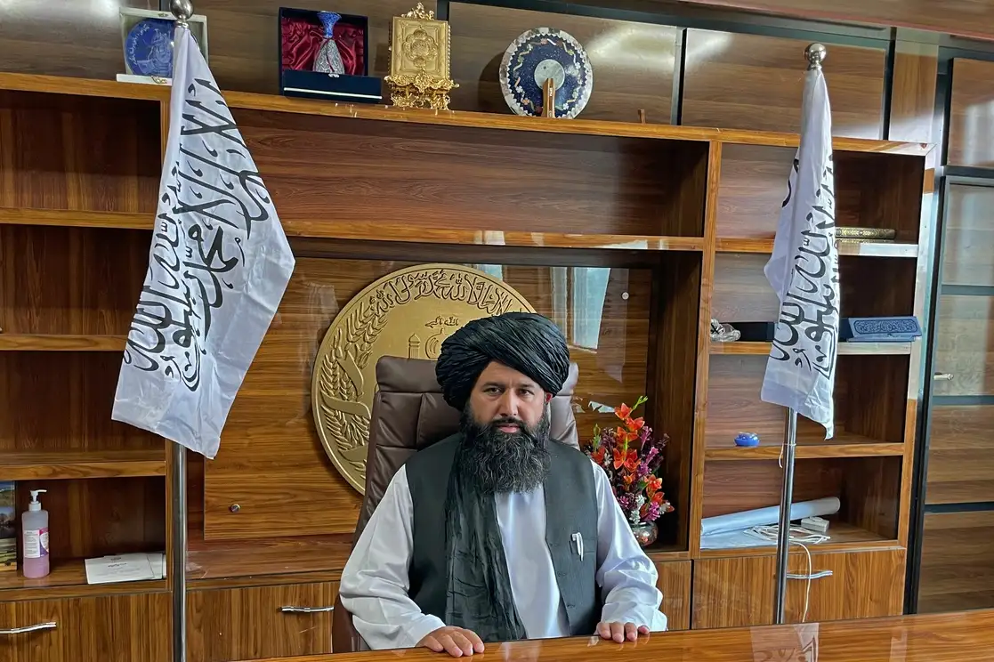 Yihadistas y líderes de la resistencia continuaron con sus afirmaciones de victoria en esa región afgana. En la imagen, Mullah Neda Mohammad, jefe talibán, el 5 de septiembre de 2021. Foto Afp