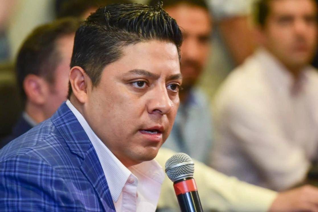 Ricardo Gallardo Cardona, gobernador electo de San Luis Potosí en imagen de archivo. Foto tomada de la cuenta de Twitter @RGC_Mx
