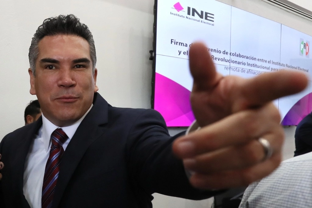 El dirigente nacional del PRI, Alejandro Moreno Cárdenas en imagen de archivo. Foto Roberto García
