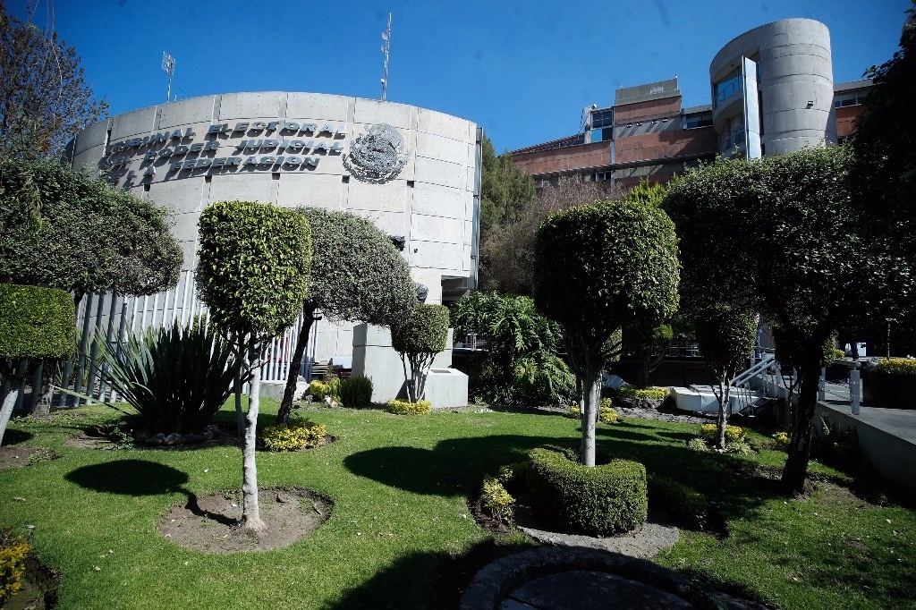 Fachada del TEPJF, ubicado en Carlota Armero 5000, en la Ciudad de México. Foto Cristina Rodríguez / Archivo