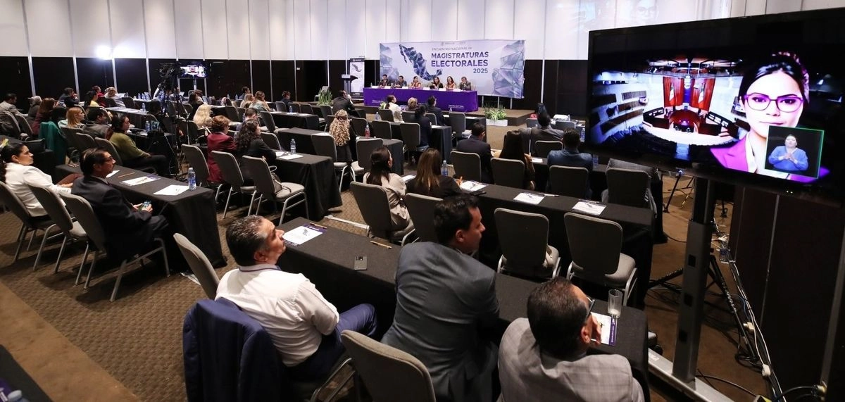 El lanzamiento de "Alfonsina", se realizó en el marco del Encuentro Nacional de Magistraturas Electorales 2025. Foto 