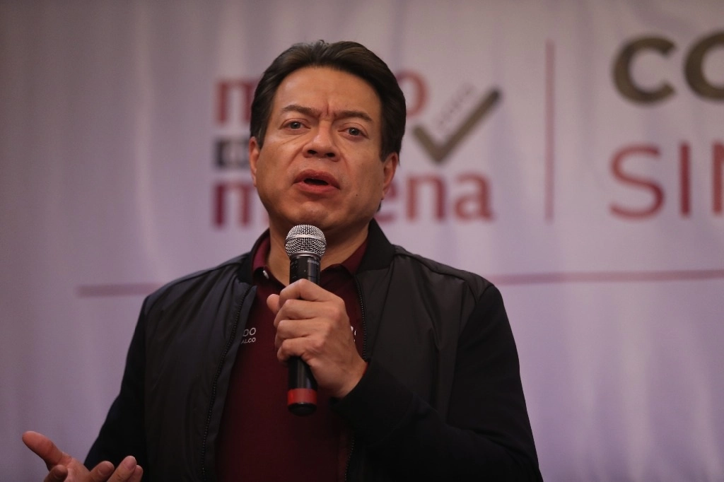 Mario Delgado, presidente de Morena. Foto Yazmín Ortega