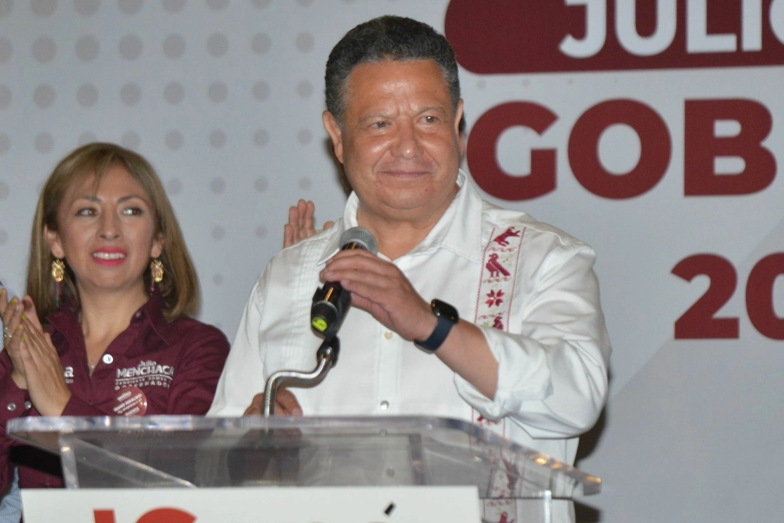 Julio Menchaca, gobernador electo de Hidalgo. Foto Cuartoscuro / Archivo
