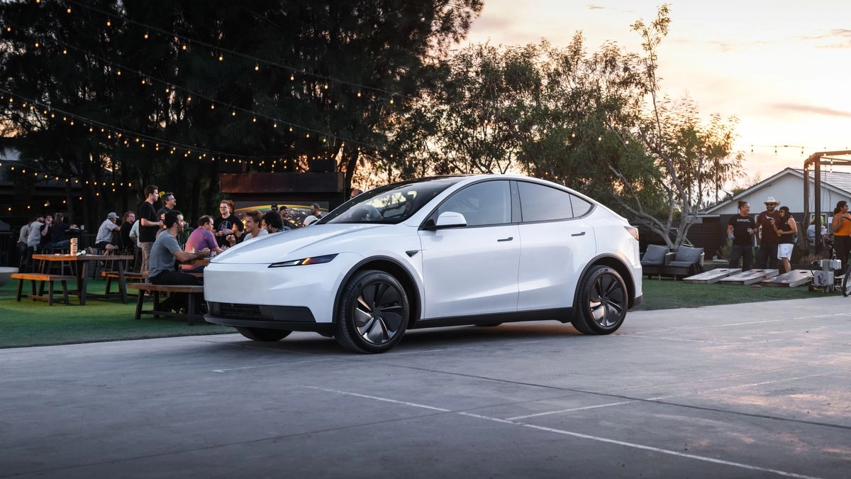 Tesla Model Y Standard. Foto tomada de la cuenta de X 