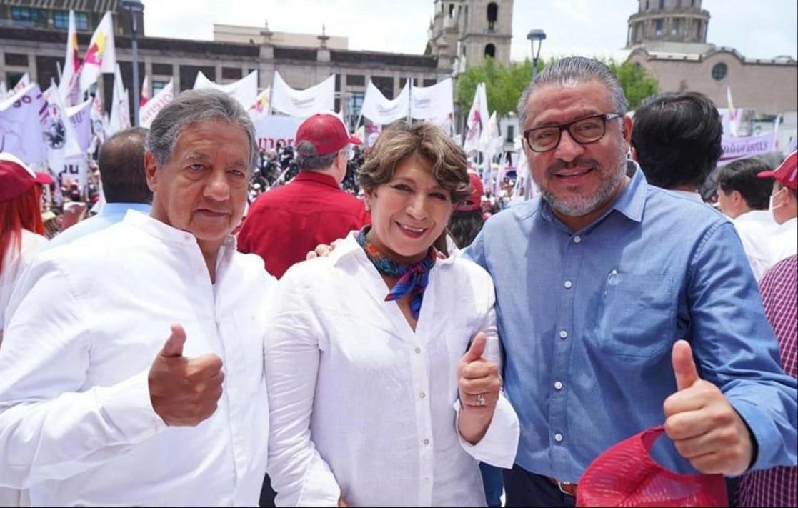 El senador Higinio Martínez se congratuló de que tres texcocanos hayan despuntado como favoritos para próximo coordinador de la 4T en el Estado de México. Foto cortesía