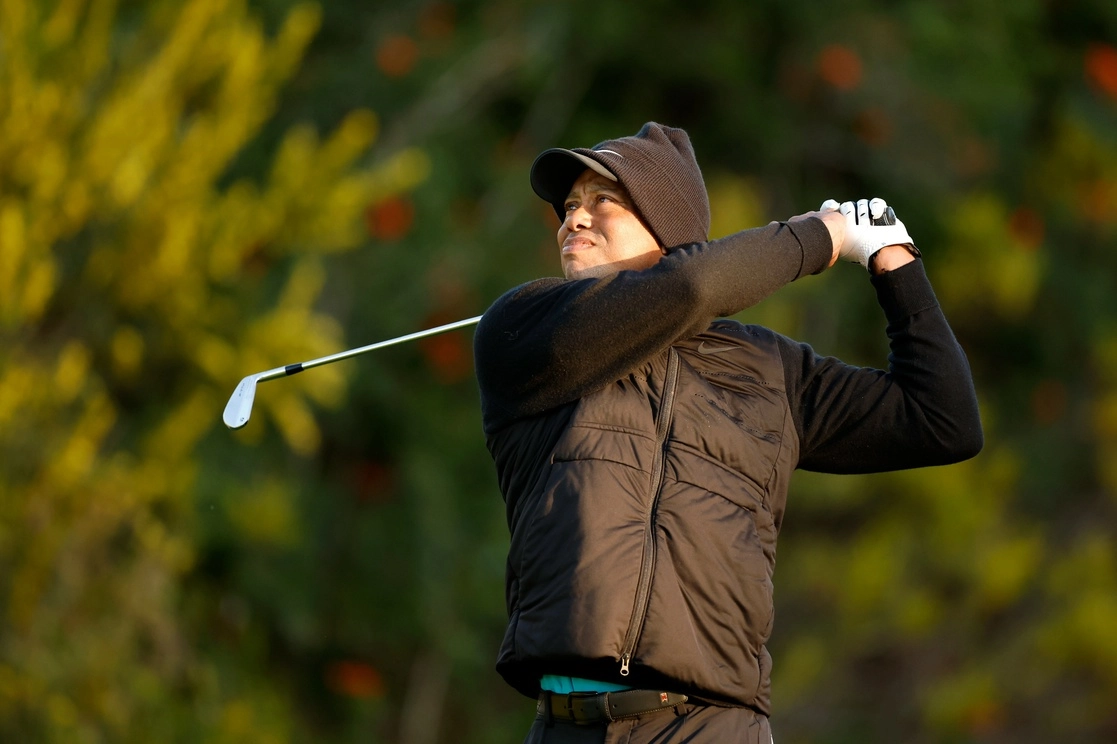 El golfista Tiger Woods inició su particopación en el torneo Genesis Invitational. Foto Ap  
