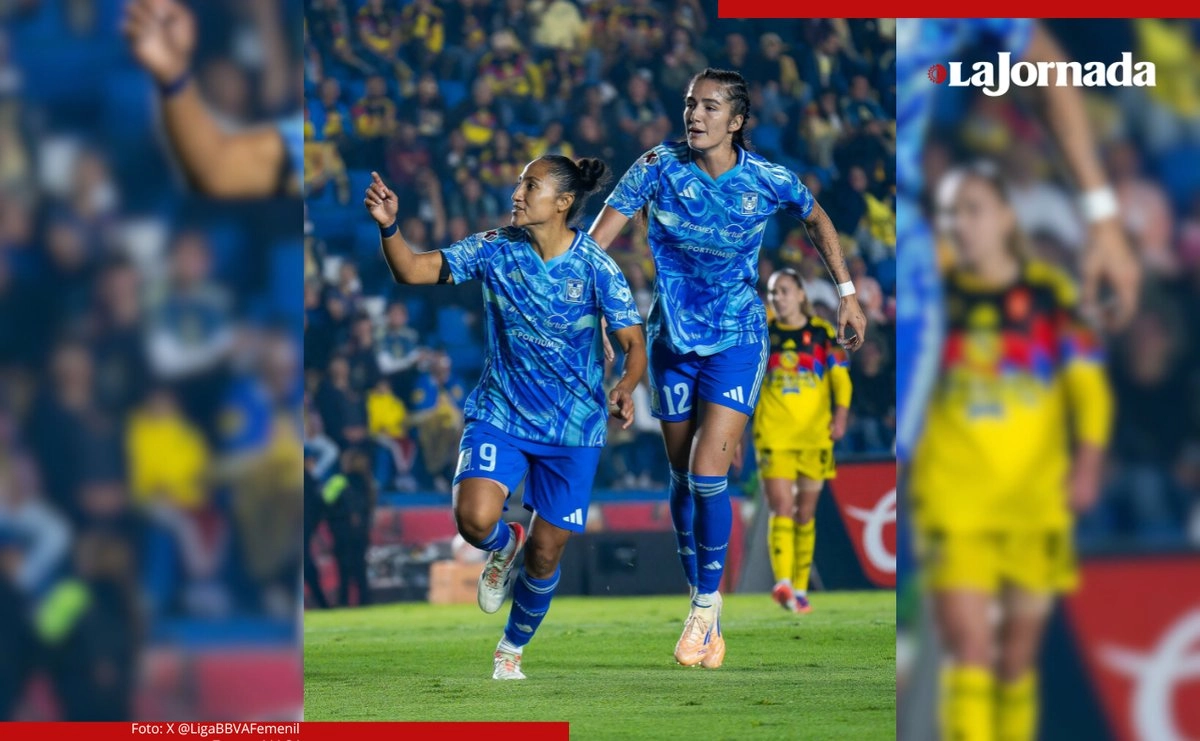 Tigres no se rendiría ante la desventaja por lo que desplegó en el complemento el potencial ofensivo que lo caracteriza para descontar con goles Stephany Mayor. Foto