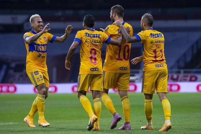 Los Tigres de la Universidad Autónoma de Nuevo León vencieron 2-0 al Cruz Azul. Foto @TigresOficial