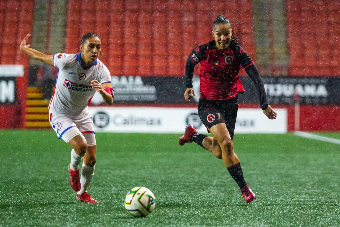 Las Xolas de Tijuana lograron rescatar el empate 1-1 contra Cruz Azul en la jornada 2 del torneo Clausura 2023 de la Liga MX Femenil. Foto tomada de @XolosFemenil