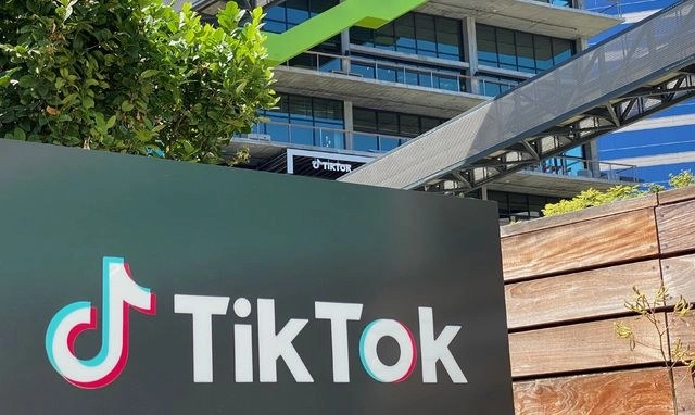 Oficinas de TikTok en Culver City, en Los Ángeles. Foto Afp / Archivo