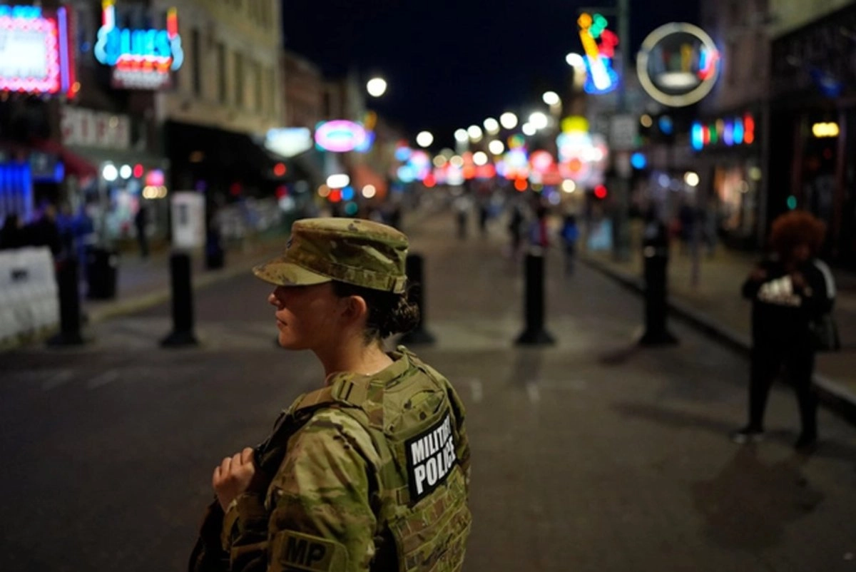 Elemento de la Guardia Nacional de EU en imagen de archivo. 