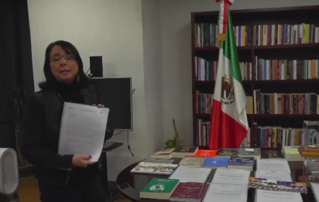 A través de un Facebook Live del lunes en la noche la titular de Conacyt presentó un informe de labores. Foto Captura de pantalla de la transmisión