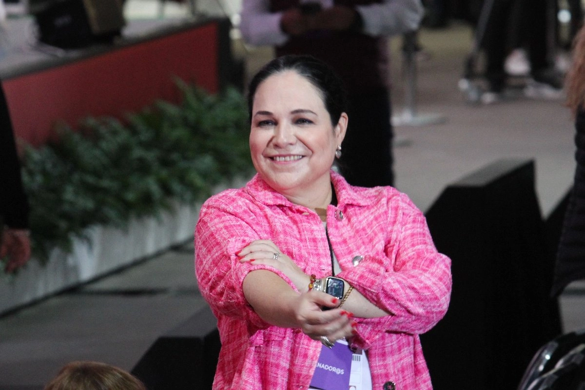 Mónica Fernández Balboa, titular del Instituto para Devolver al Pueblo lo Robado (INDEP).