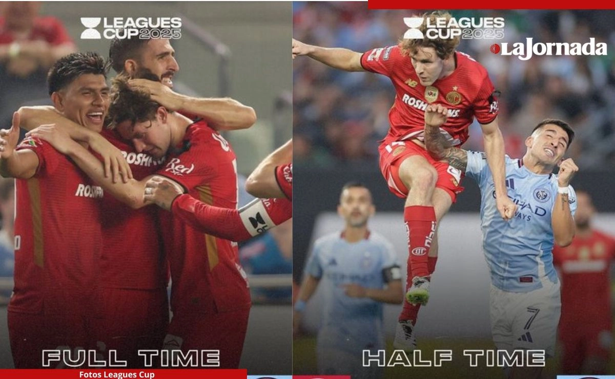 Jugadas del encuentro entre Toluca y NY City este 5 de agosto de 2025. Foto