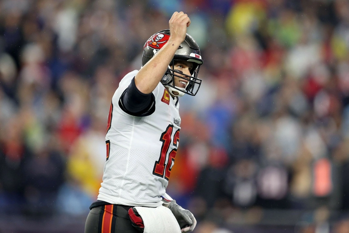 Tom Brady sigue haciendo historia. Foto Afp