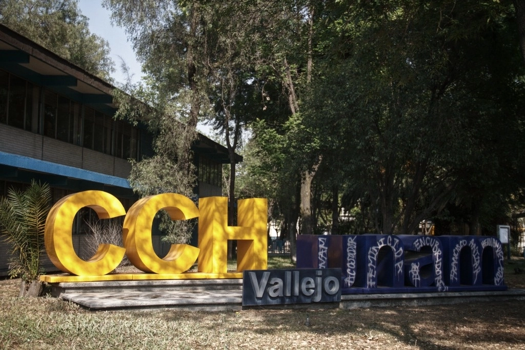 Instalaciones de CCH Vallejo. Foto Cuartoscuro