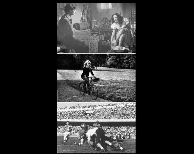 Fotogramas de las películas ‘Los olvidados’, de Luis Buñuel; ‘El amor es asunto privado’, de Louis Malle, y ‘¡Viva la juventud!’, de Fernando Cortés. Fotos cortesía de la Filmoteca de la UNAM