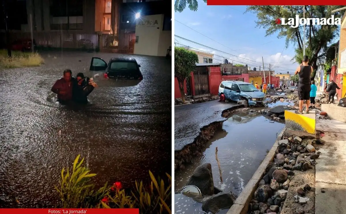 Durante ocho horas llovió de forma intensa en la zona norte de la ciudad de Querétaro, así como en el municipio de Corregidora y El Marqués; vecinos de la capital perdieron muebles, ropa y electrodomesticos a causa del agua que anegó sus domicilios. Foto
