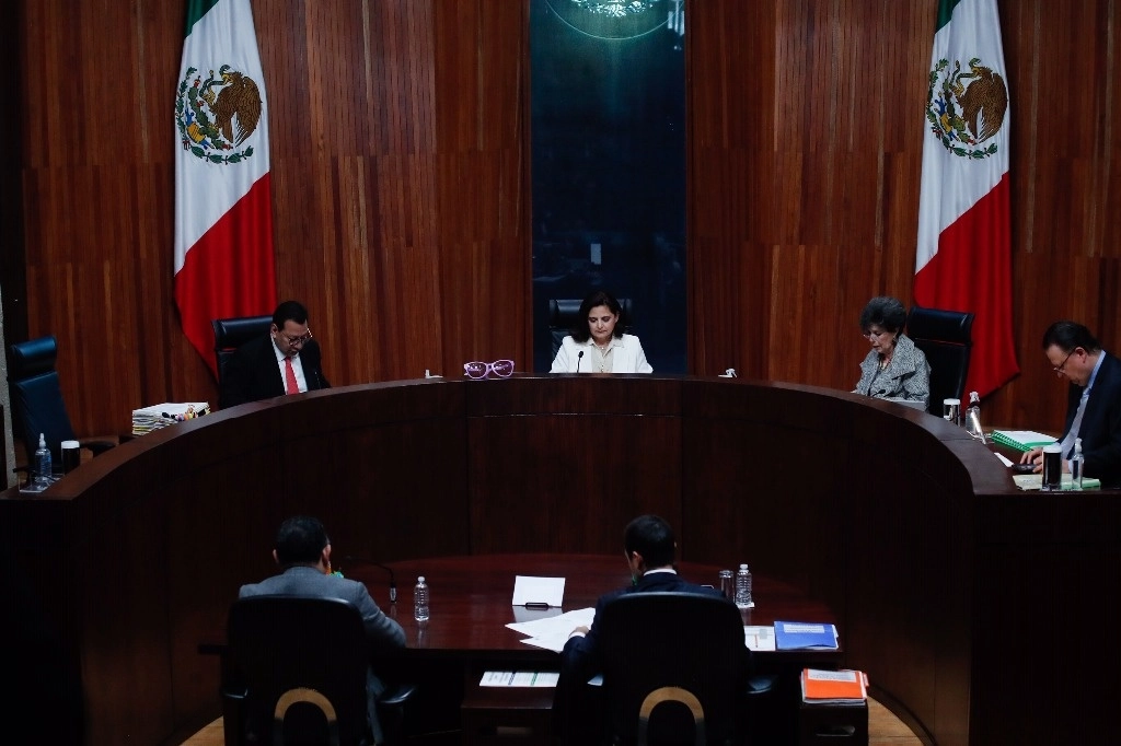 Sala de sesiones del TEPJF en imagen de archivo. Foto Cristina Rodríguez