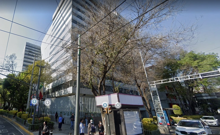 Edificio de la Sader en el cruce de Municipio Libre y Avenida Cuauhtémoc. Imagen tomada de Google Maps