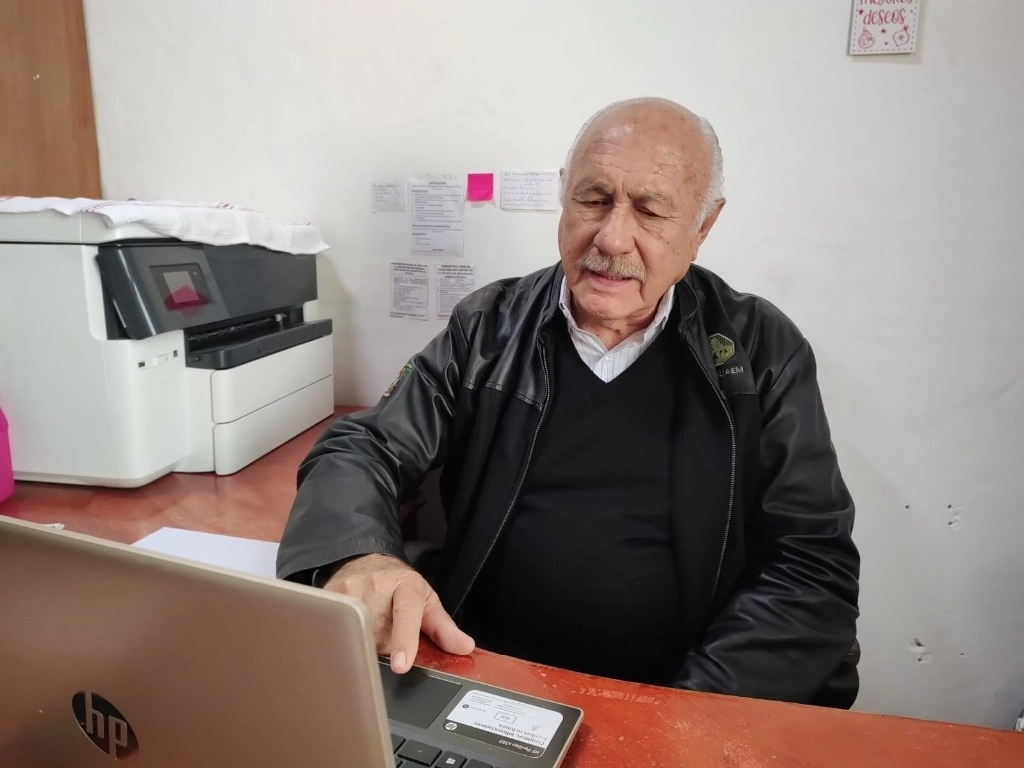 Enrique Levet Gorozpe, secretario general de la Confederación Nacional de Trabajadores Universitarios (CONTU). Foto Eirinet Gómez