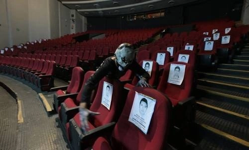 Interior del teatro Julio Jiménez Rueda. Foto La Jornada/ archivo