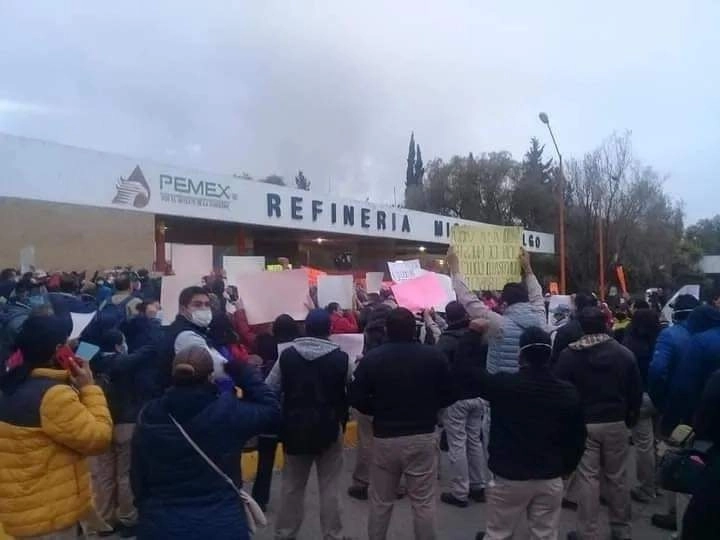 El sábado pasado también hubo una protesta por el tema. Foto La Jornada