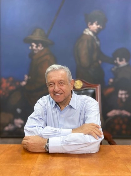 Imagen tomada del twitter del Presidente @lopezobrador_