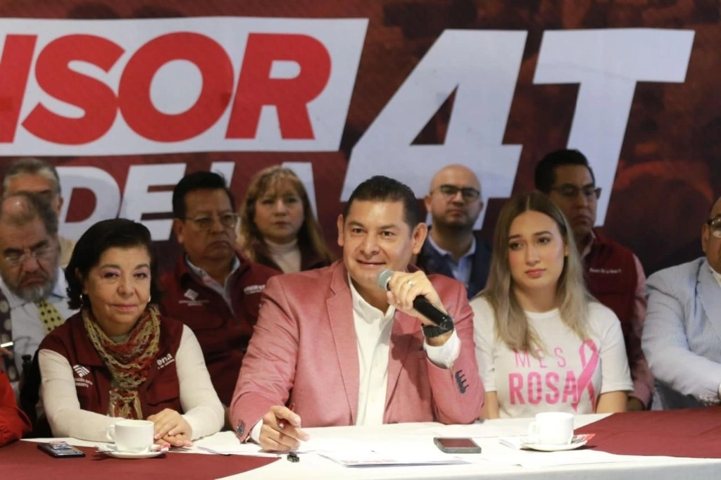 Alejandro Armenta manifestó su confianza a la dirigencia nacional, estatal y a la Comisión de Elecciones. Foto La Jornada de Oriente 