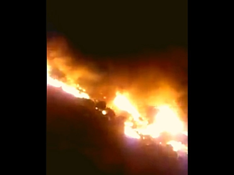 Se desconoce la empresa a la que pertenece el vehículo, así como las causas del accidente. Imagen tomada del video del hecho
