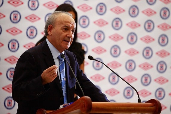 Guillermo Álvarez Cuevas, presidente de la cooperativa Cruz Azul en imagen de archivo. Foto Jam Media 