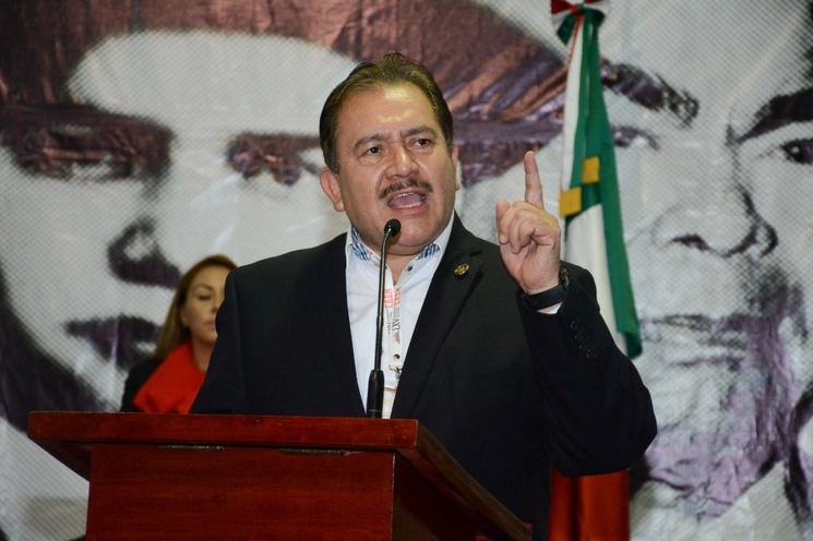 Rodolfo González Guzmán, secretario general del CROM, en imagen de archivo. Foto Cuartoscuro