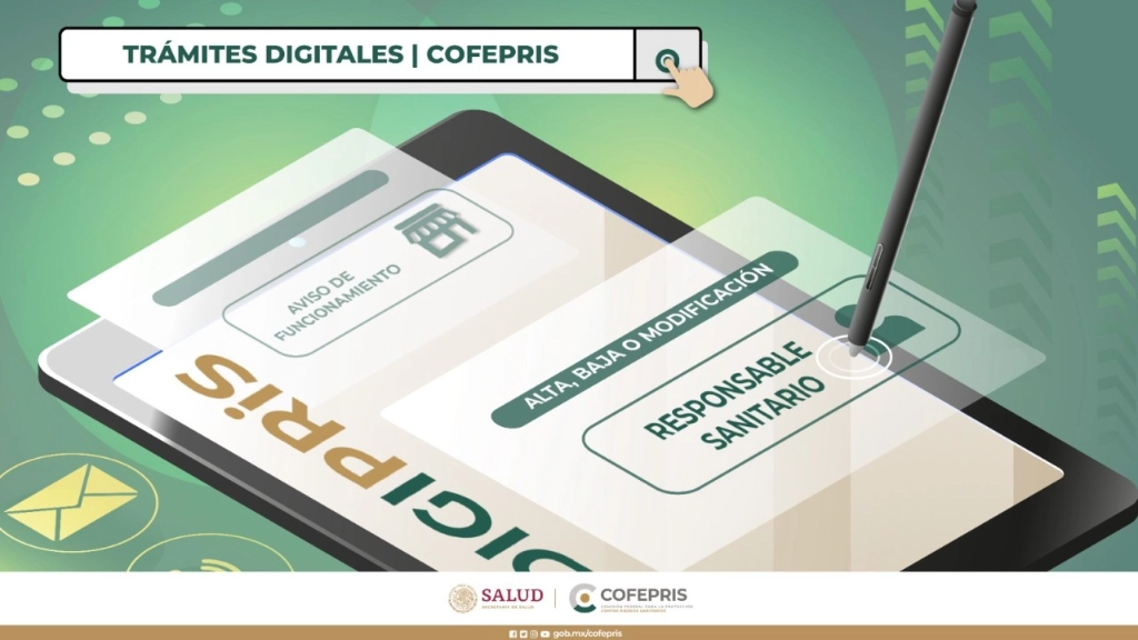 Sector científico y empresas reguladas pueden obtener resolución digital en 6 pasos. Imagen Cofepris