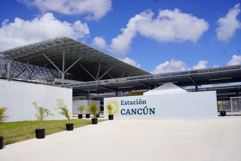 Estación Cancún del Tren Maya. Foto Cuartoscuro / archivo 