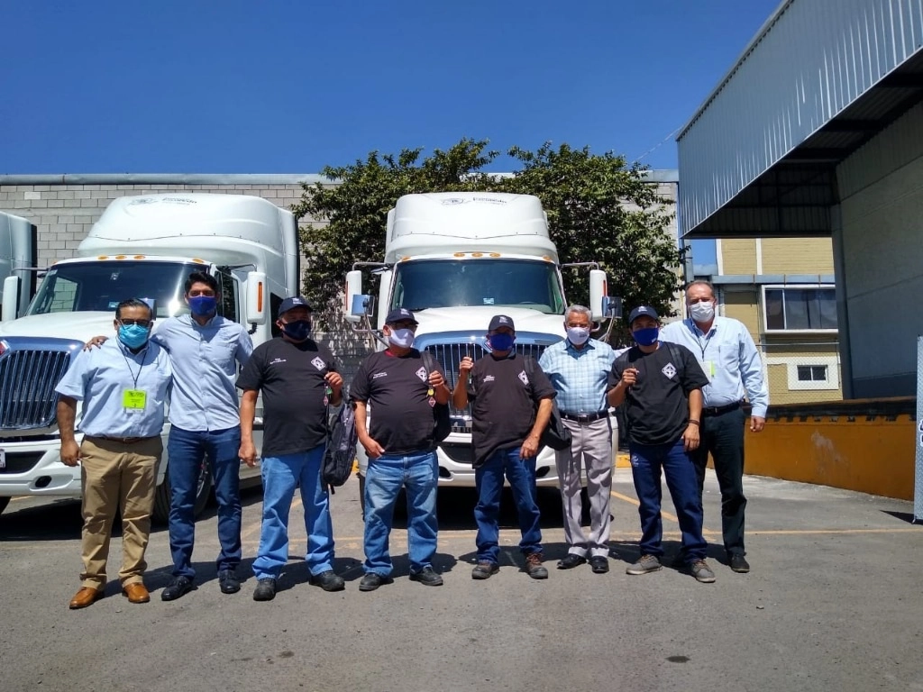 Las unidades estarán recorriendo las ciudades de Altamira, Ciudad Juárez, Monterrey, Morelia, Querétaro, Tijuana, Uruapan, Zamora. Foto. Navistar.