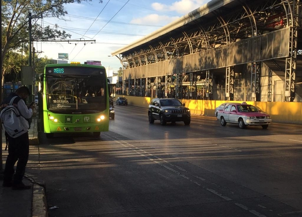 La avenida 608 luce aún sin bloqueo por integrantes de la Fuerza Amplia de Transportistas, el 2 de junio de 2022. Foto Guillermo Sologuren