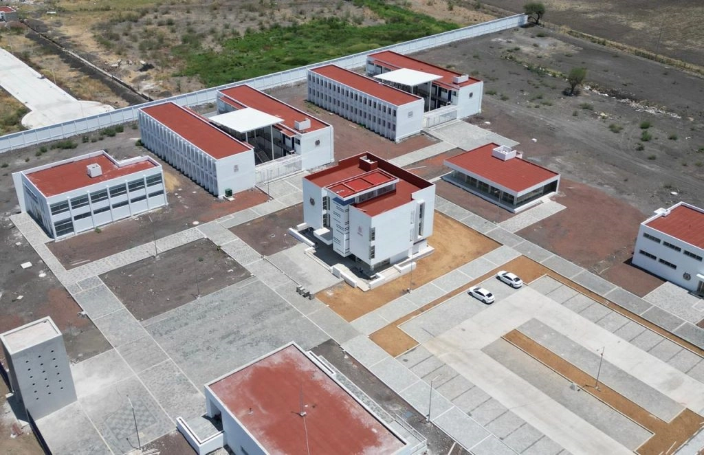 Vista aérea del campus de la Universidad Michoacana de San Nicolás de Hidalgo. Foto La Jornada