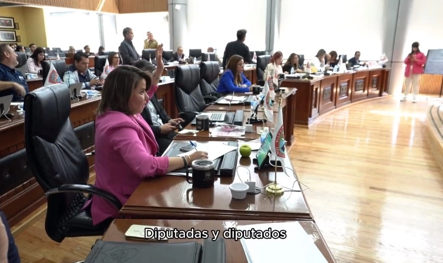 Aspectos de la Legislatura de Chihuahua. Foto de su perfil de X