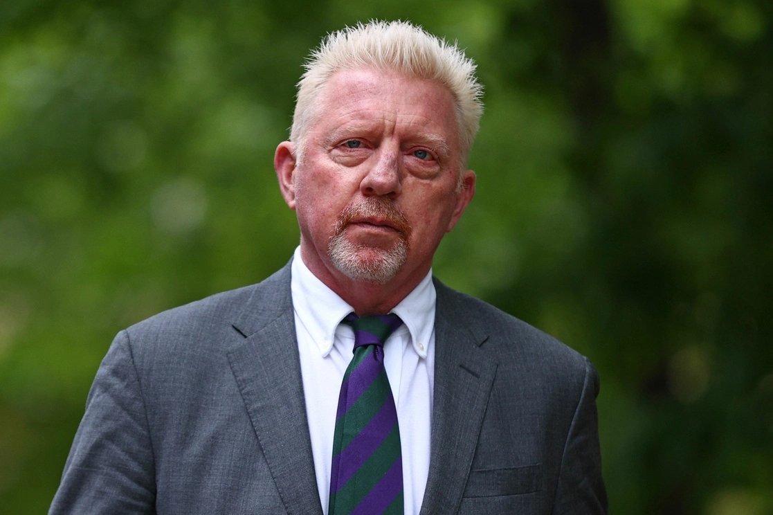 Tras ocho meses en una prisión británica donde cumplía condena por delitos financieros, el controvertido ex número uno del tenis mundial Boris Becker fue liberado y viajó de inmediato a Alemania. Foto Afp / Archivo