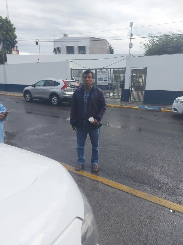 José Luis Leyva, íder de MASCIP, tras su liberación. Foto 'La Jornada'