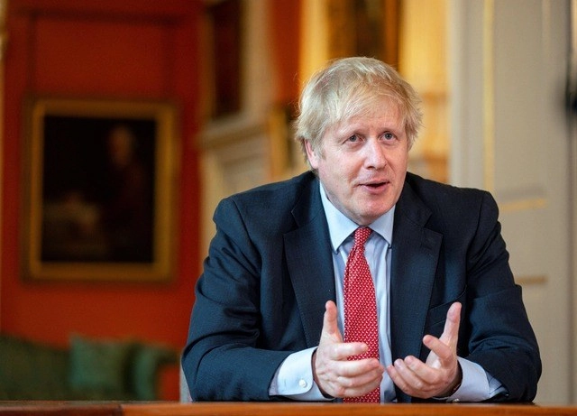 Boris Johnson anunció el 27 de marzo pasado que se había contagiado de Covid-19. Foto Afp