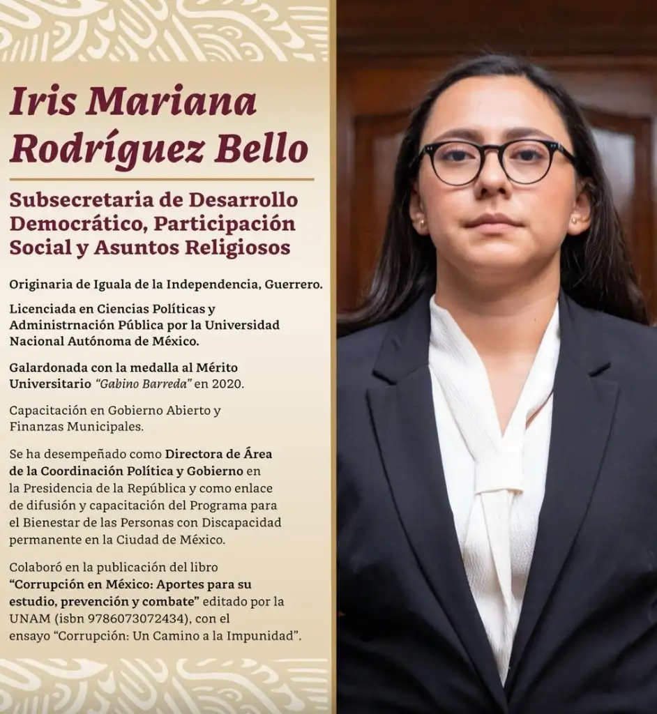 Gobernación difundió una ficha con el currículum y perfil de la nueva subsecretaria 
