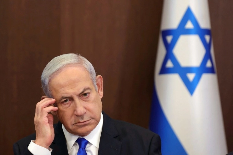 Reportan como estable el estado de salud del primer ministro israelí, Benjamin Netanyahu. Foto Ap 